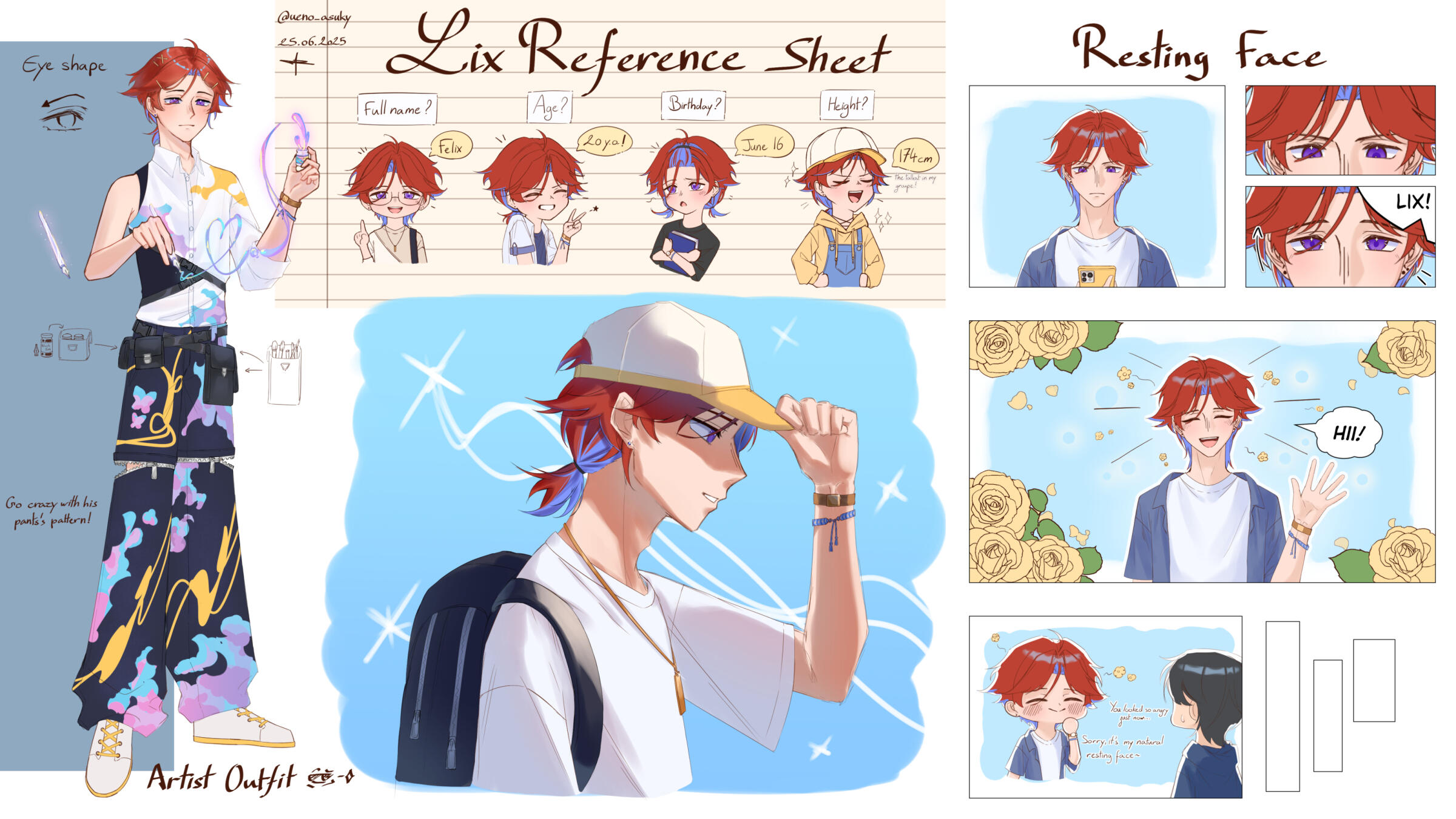 2025 ✧ Character Reference Sheet